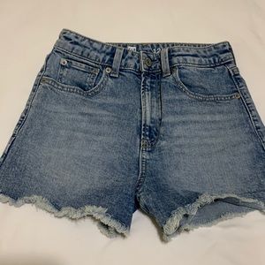 Gap Denim High Rise Short Blue Wash Shorts Girls size 12